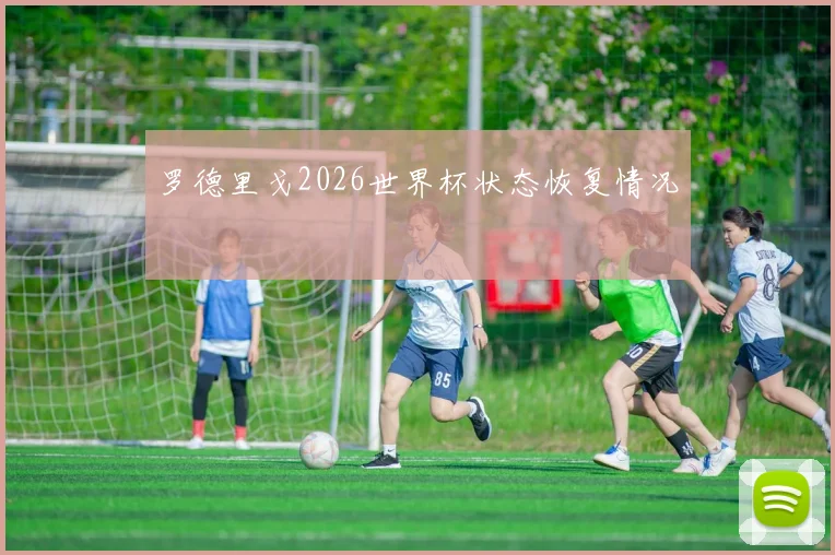 罗德里戈2026世界杯状态恢复情况